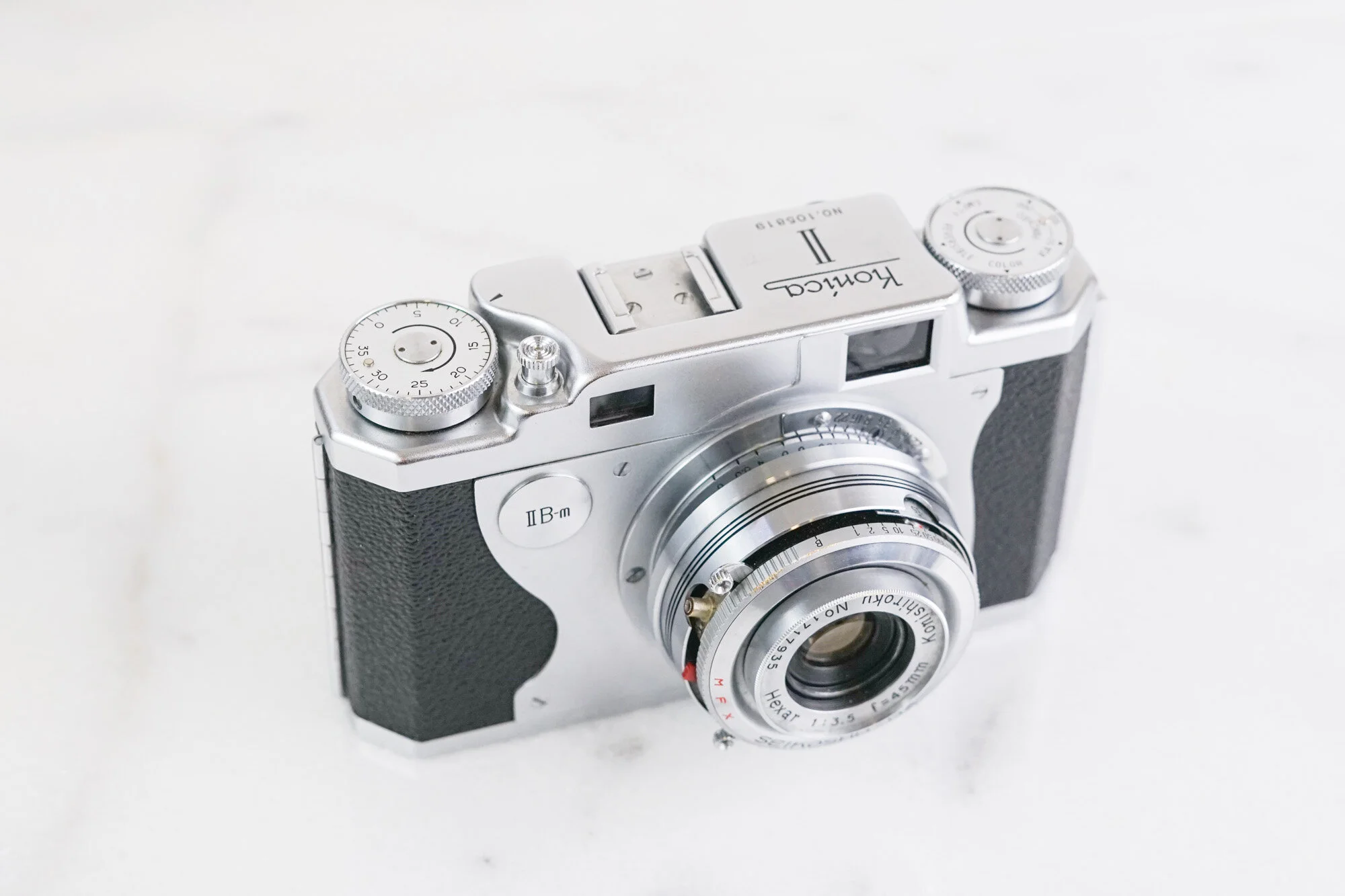 Konica IIB-M 35mm Film Rangefinder Camera - Fully Functional — F